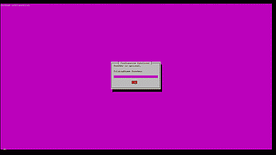 Screenshot showing the install message regarding the folding at home passkey