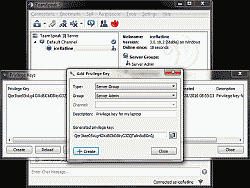 Screenshot showing where to create a new Server Admin Token